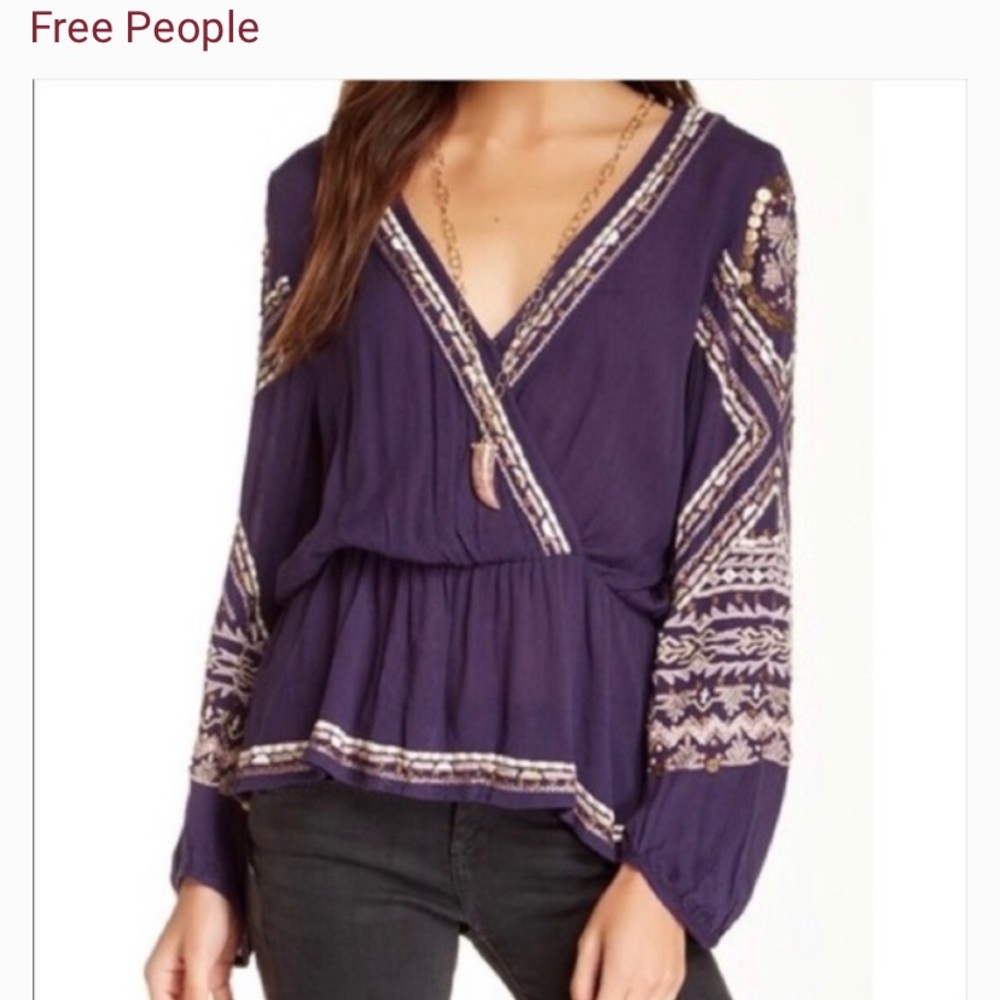 Free People Boho top